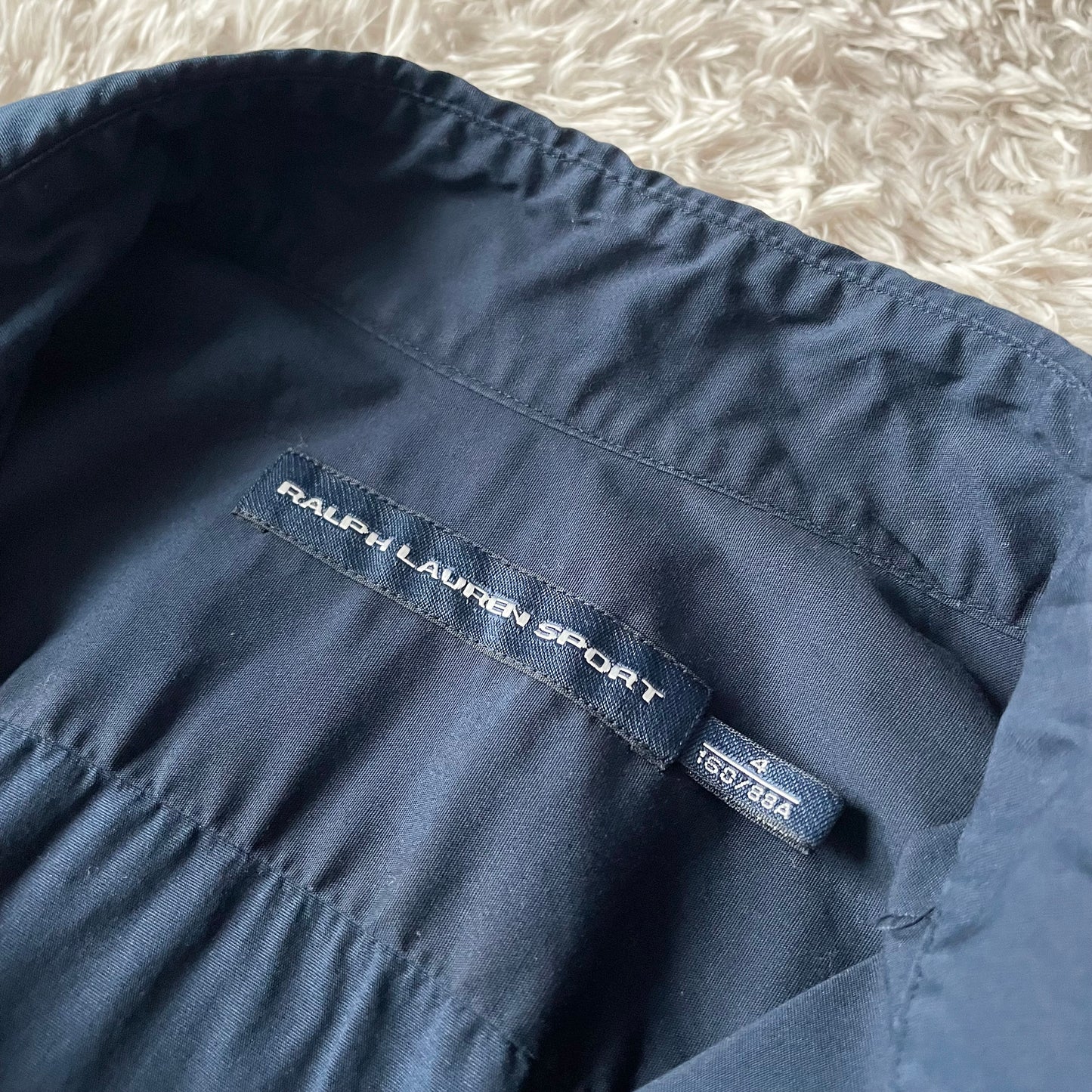 ラルフローレン ストレッチシャツ 4 ネイビー