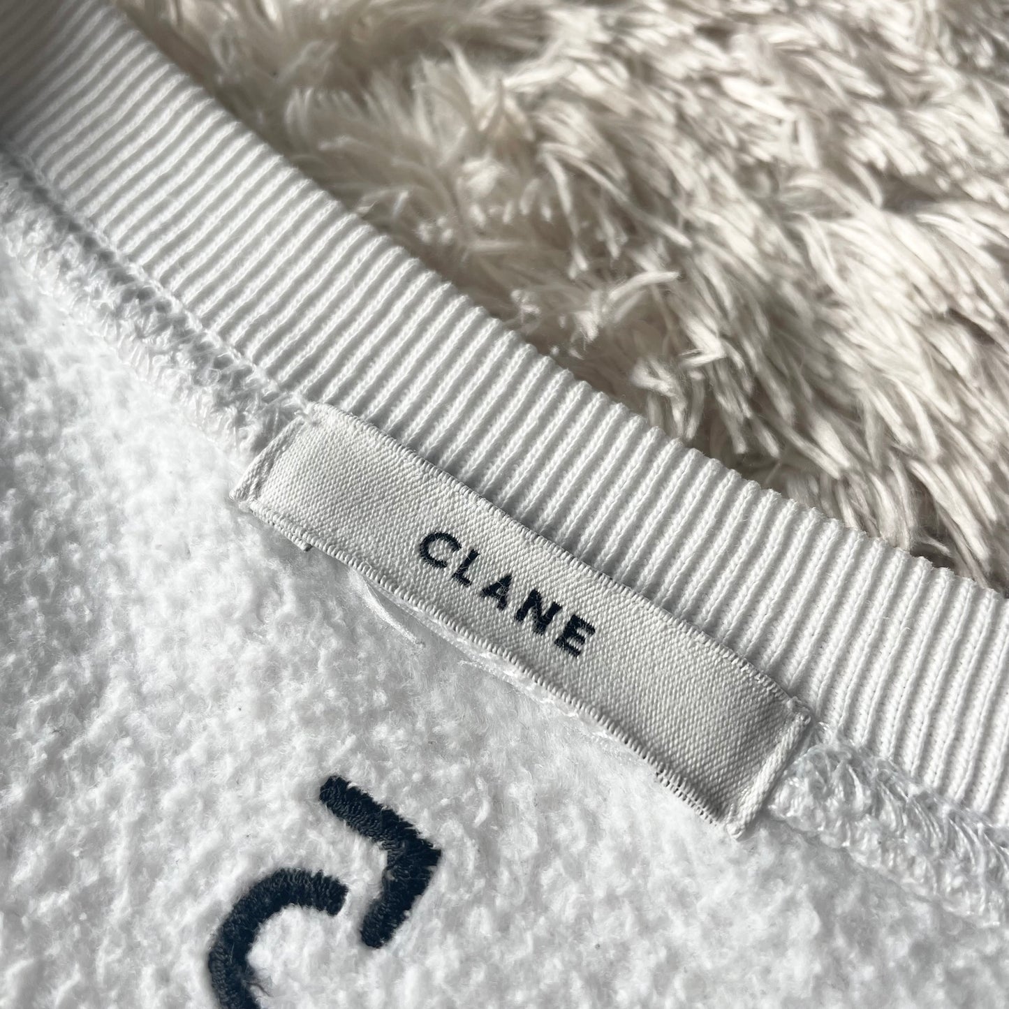 クラネ CLANE スウェット F 白