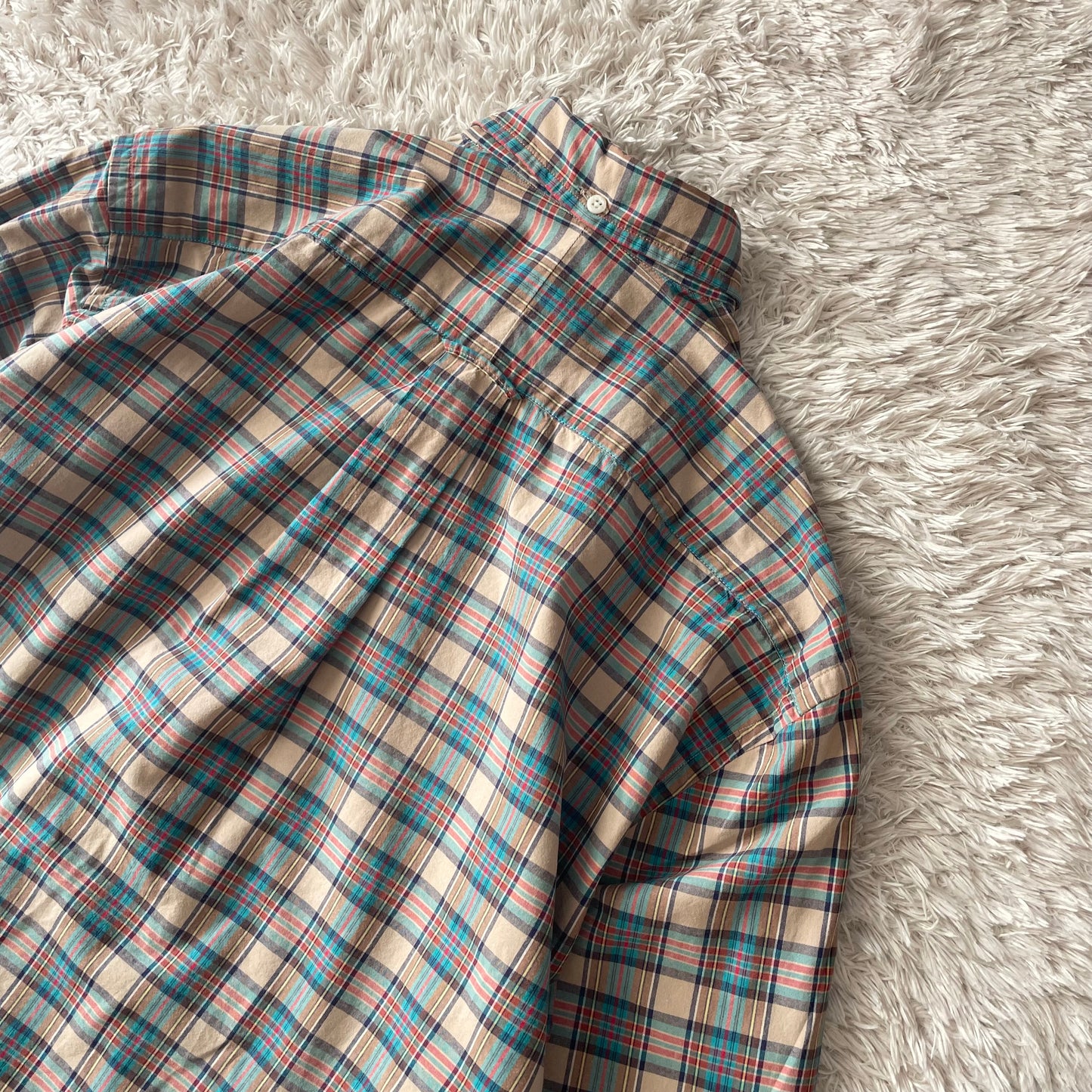 GITMAN BROS 美品 L/S shirt S blue check