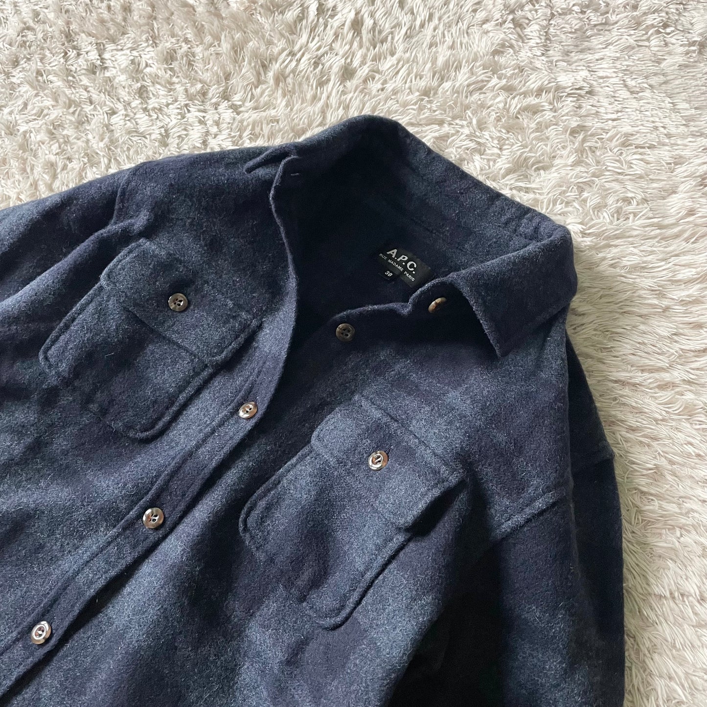 アーペーセー A.P.C ネルシャツ 38
