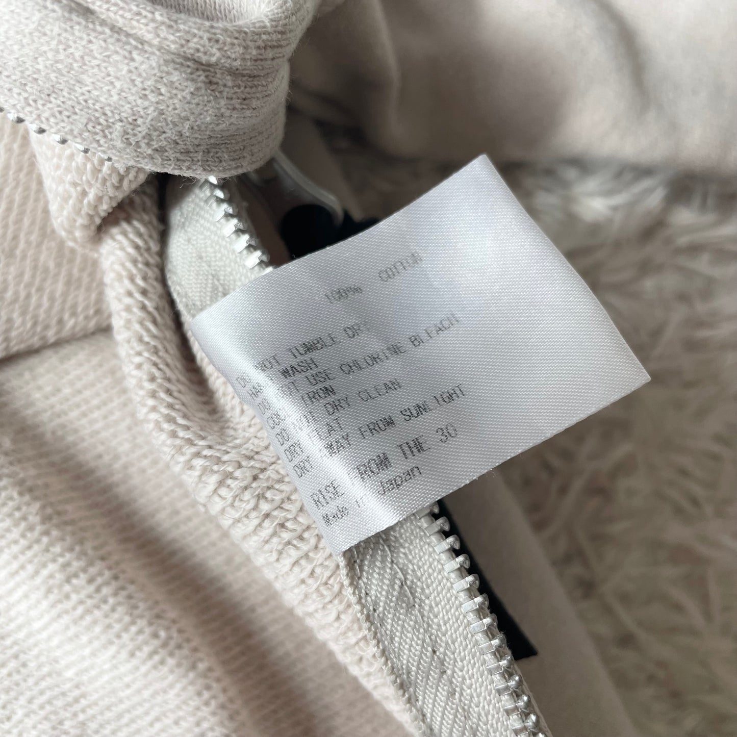 アメリカーナ 美品 sidezip sweat F beige