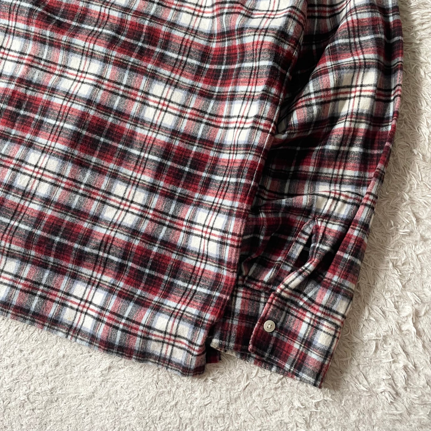 ペンドルトン 美品 PENDLETON オープンカラー ネルシャツ L