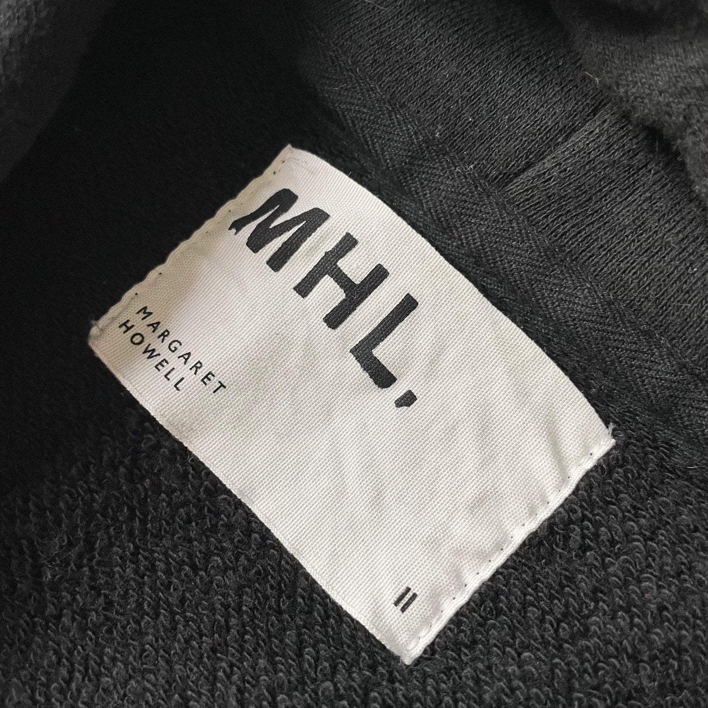 エムエイチエル 美品 MHL ダブルジップパーカー 2 黒