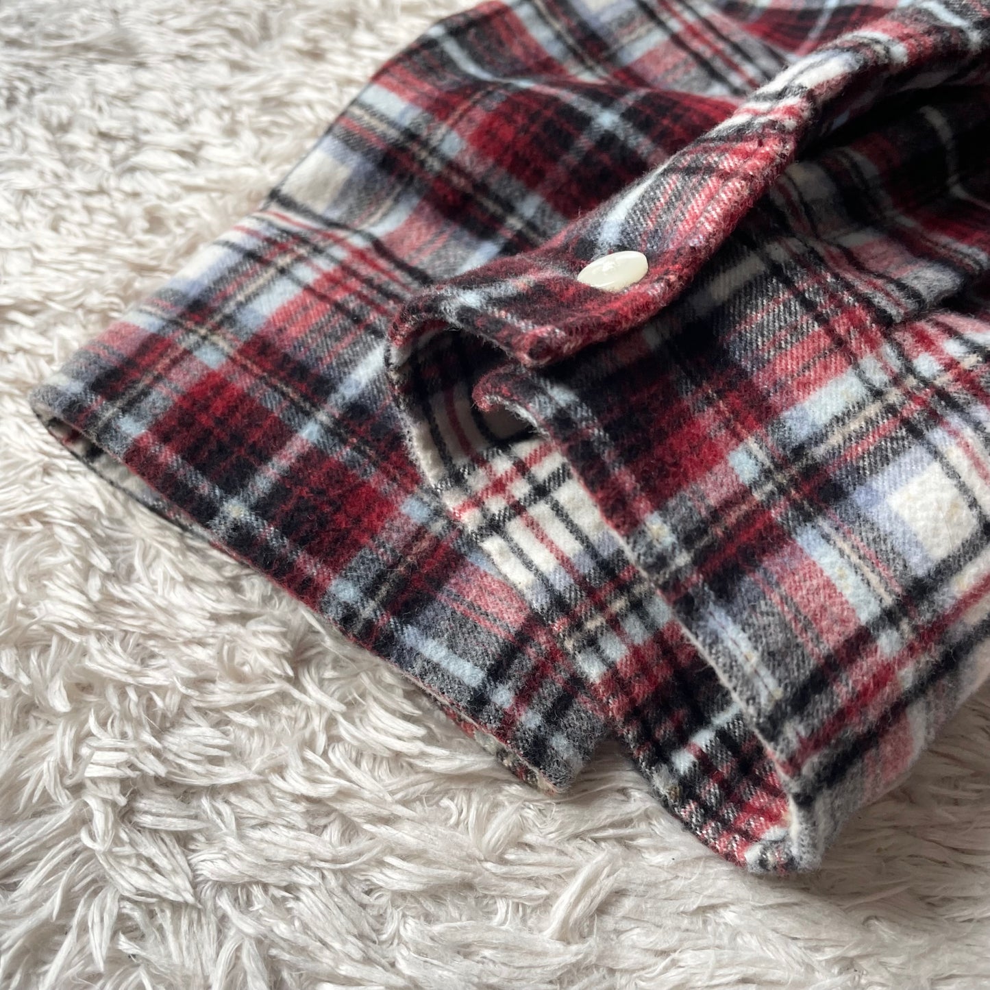 ペンドルトン 美品 PENDLETON オープンカラー ネルシャツ L