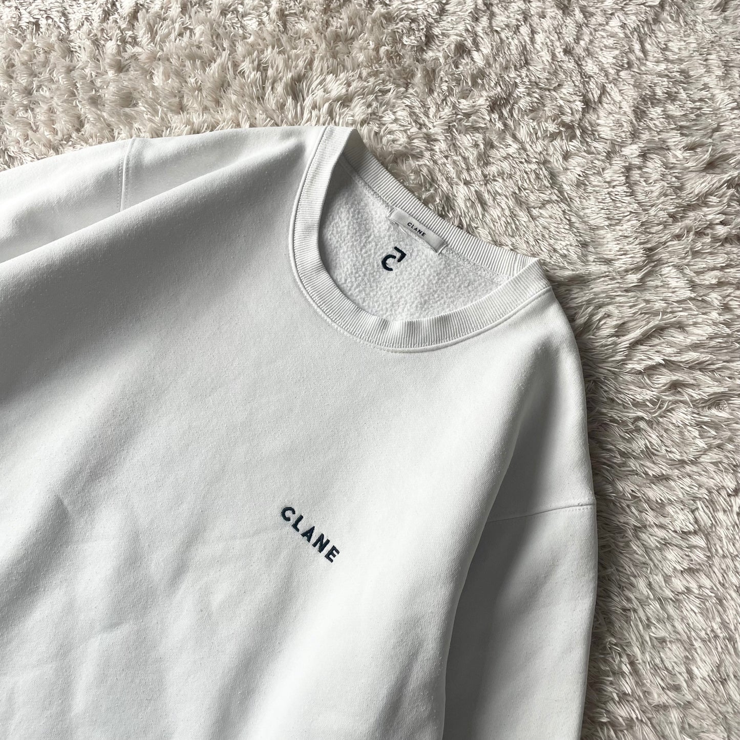 クラネ CLANE スウェット F 白