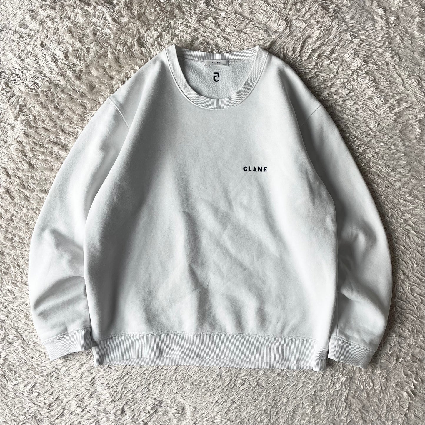 クラネ CLANE スウェット F 白