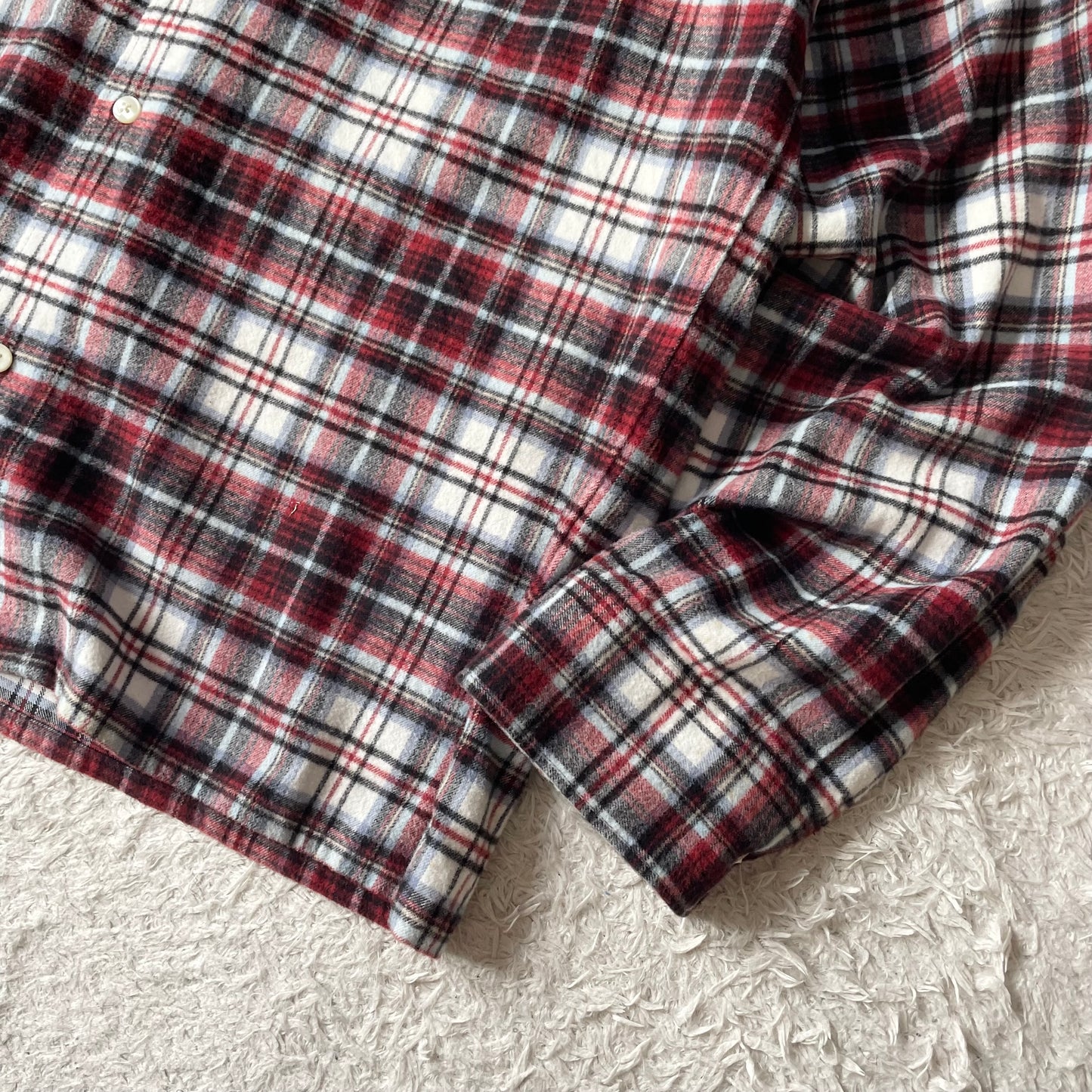 ペンドルトン 美品 PENDLETON オープンカラー ネルシャツ L