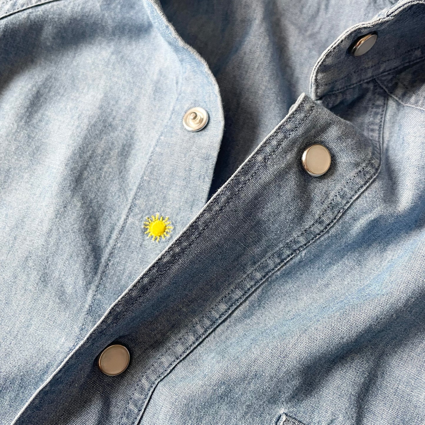 ジャンネット 美品 GIANNETTO ウェスタンシャツ シャンブレー XL
