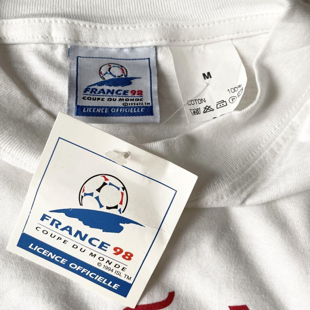 新品タグ付 98年 フランスW杯 Tシャツ スペイン デッドストック