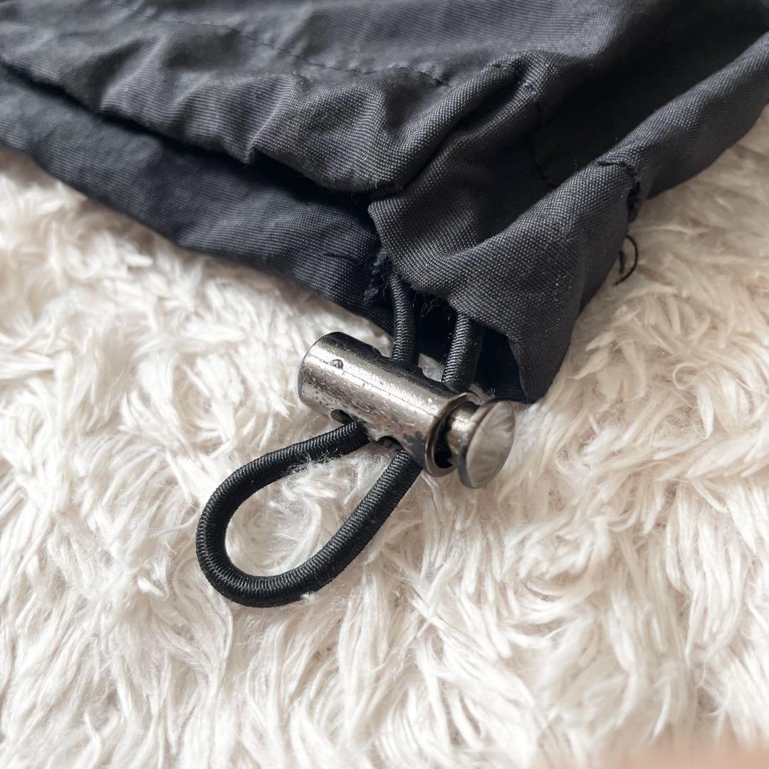 ペルーシュ 美品 PERUSHU ナイロンパンツ L 黒 ワイド