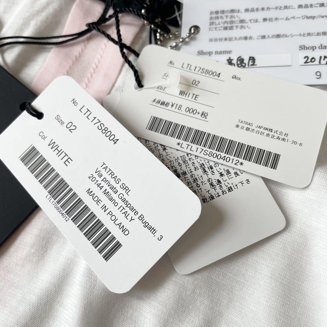 タトラス 新品タグ付 TATRAS 半袖Tシャツ カットソー M