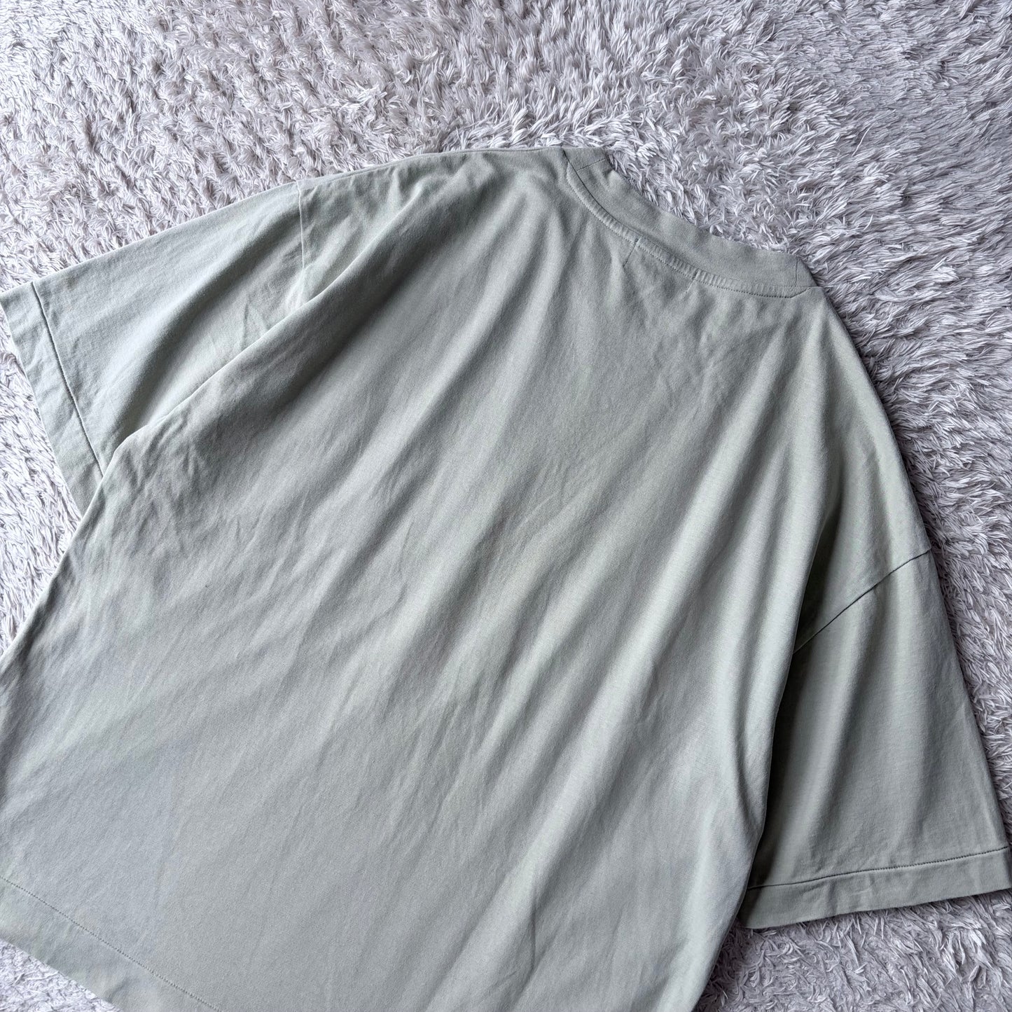 マーガレットハウエル コットン Tシャツ カットソー 半袖 L 黄緑