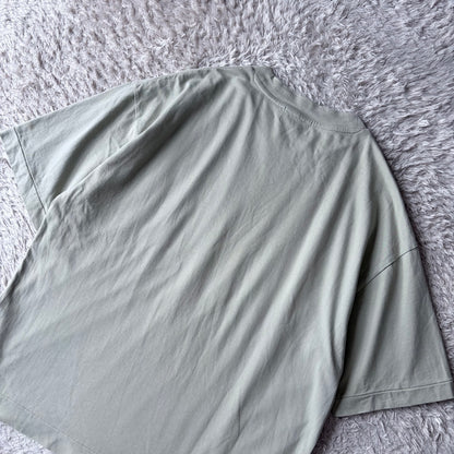 マーガレットハウエル コットン Tシャツ カットソー 半袖 L 黄緑