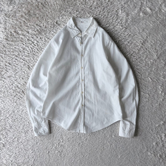 45R コットン シャツ 長袖 1 白 7033063