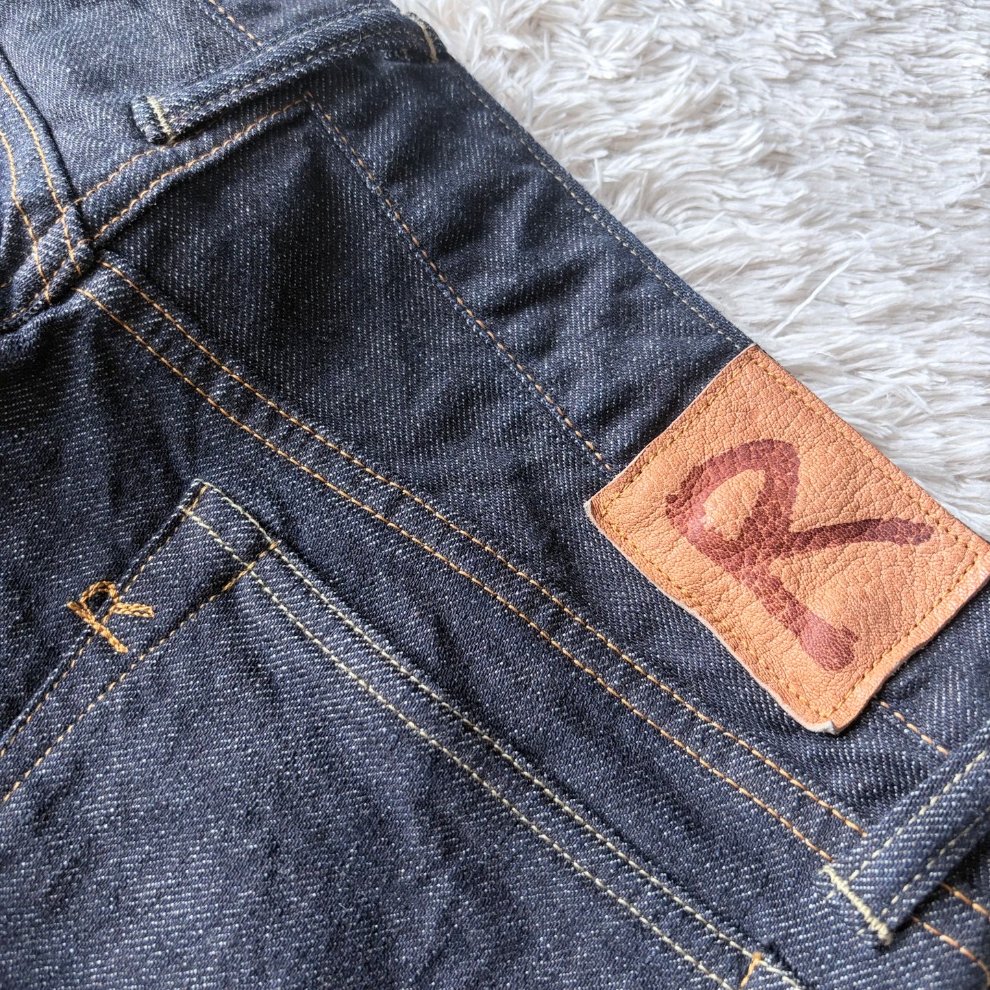 45R デッドストック デニム ストレート 29 インディゴ セルビッチ 赤耳