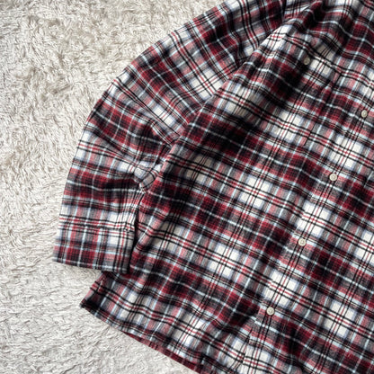 ペンドルトン 美品 PENDLETON オープンカラー ネルシャツ L