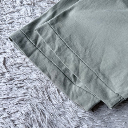 マーガレットハウエル コットン Tシャツ カットソー 半袖 L 黄緑