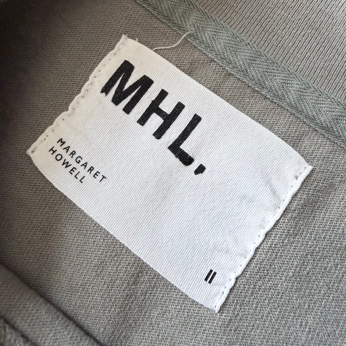 エムエイチエル MHL ドライ コットン ジャージー 半袖 2 グレー