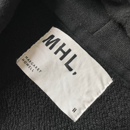 エムエイチエル 美品 MHL ダブルジップパーカー 2 黒