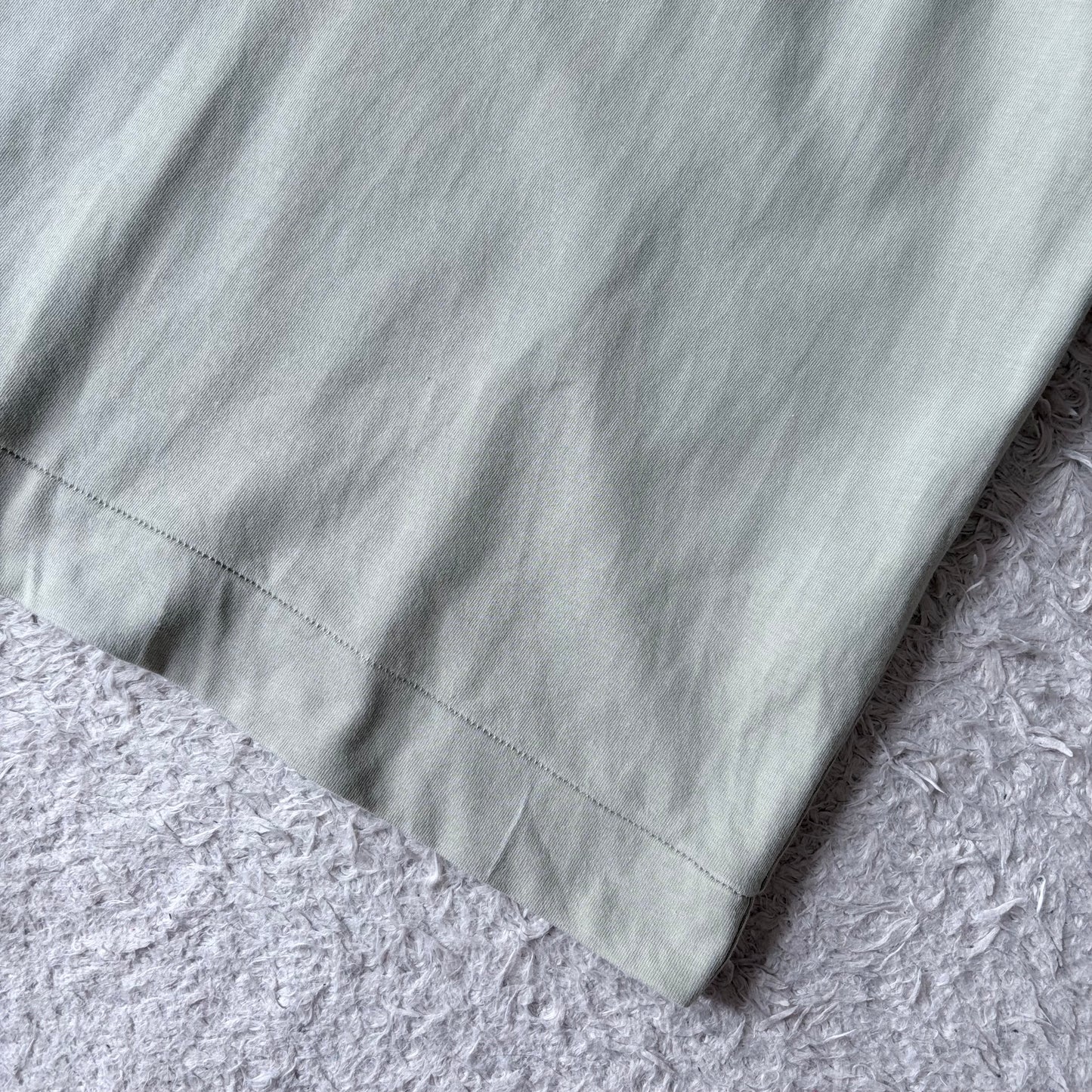 マーガレットハウエル コットン Tシャツ カットソー 半袖 L 黄緑
