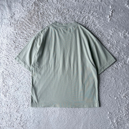 マーガレットハウエル コットン Tシャツ カットソー 半袖 L 黄緑
