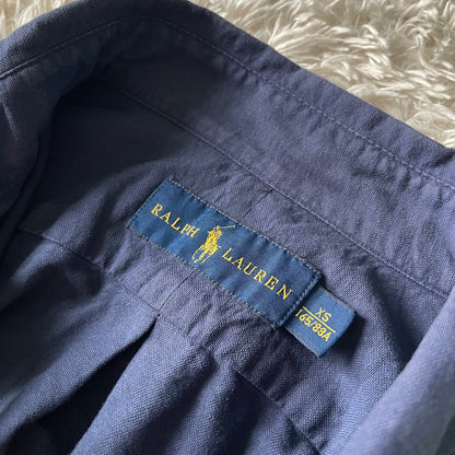 ラルフローレン BD L/S shirt XS navy