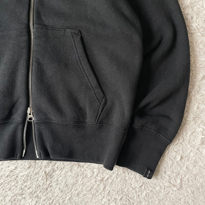 エムエイチエル 美品 MHL ダブルジップパーカー 2 黒
