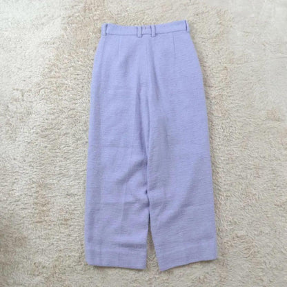新品タグ付 SLOBE IENA 綿ツイードワイドストレート パンツ 38