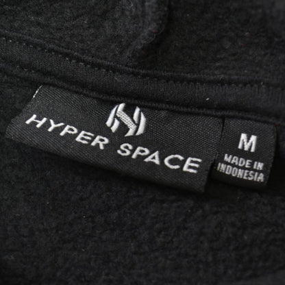 HYPER SPACE NASA 極美品 両面プリント パーカー M 黒