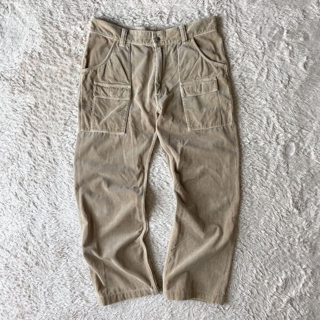 45R 美品 コーデュロイの6ポケットパンツ 34 ベージュ
