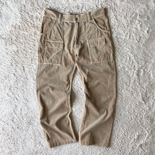 45R 美品 コーデュロイの6ポケットパンツ 34 ベージュ