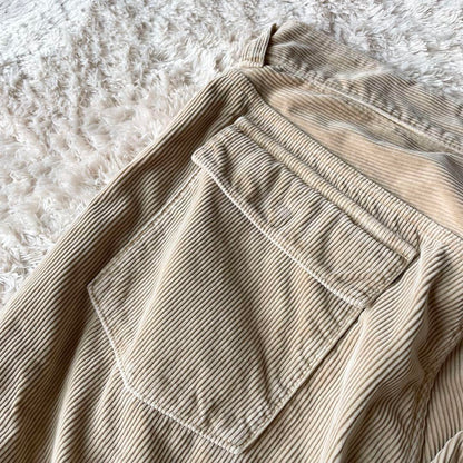 45R 美品 コーデュロイの6ポケットパンツ 34 ベージュ