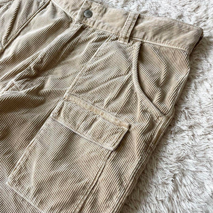 45R 美品 コーデュロイの6ポケットパンツ 34 ベージュ
