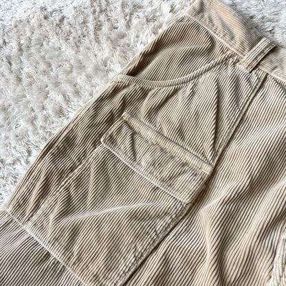 45R 美品 コーデュロイの6ポケットパンツ 34 ベージュ