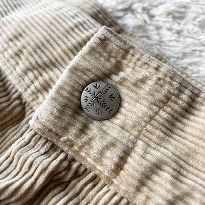 45R 美品 コーデュロイの6ポケットパンツ 34 ベージュ