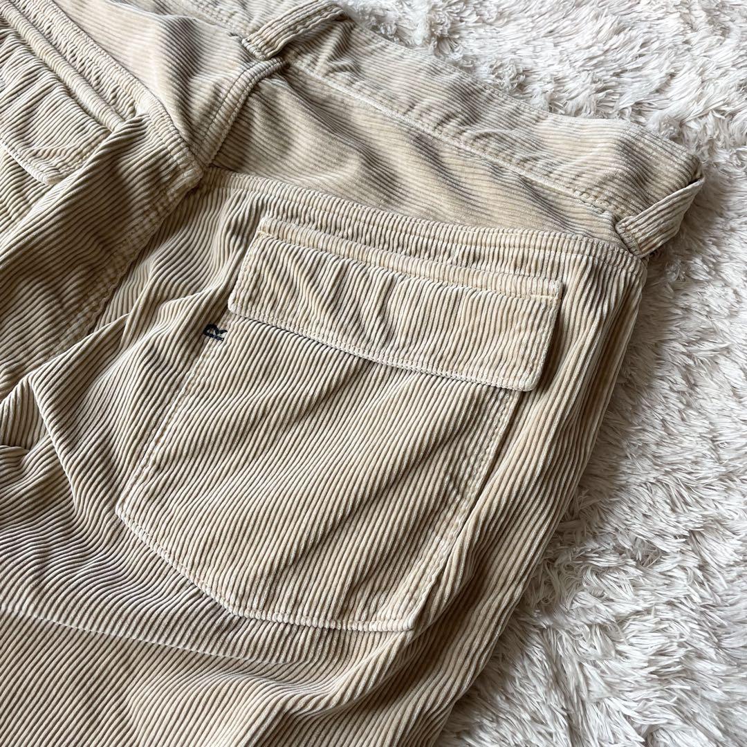 45R 美品 コーデュロイの6ポケットパンツ 34 ベージュ
