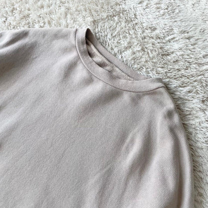 ネストローブ upcyclelino ワイドスウェット 2 ベージュ