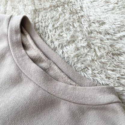 ネストローブ upcyclelino ワイドスウェット 2 ベージュ