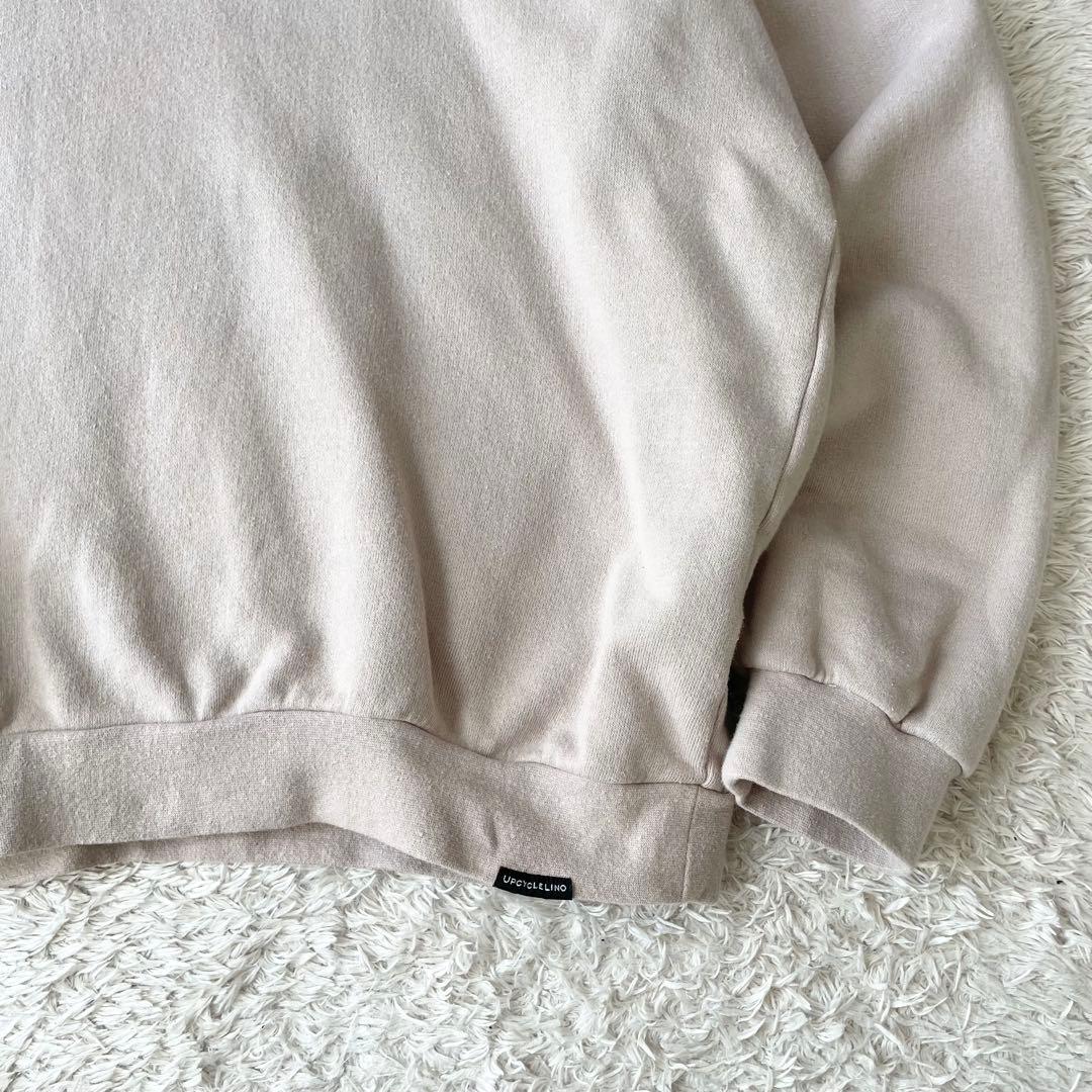 ネストローブ upcyclelino ワイドスウェット 2 ベージュ