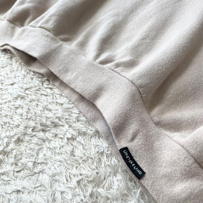 ネストローブ upcyclelino ワイドスウェット 2 ベージュ