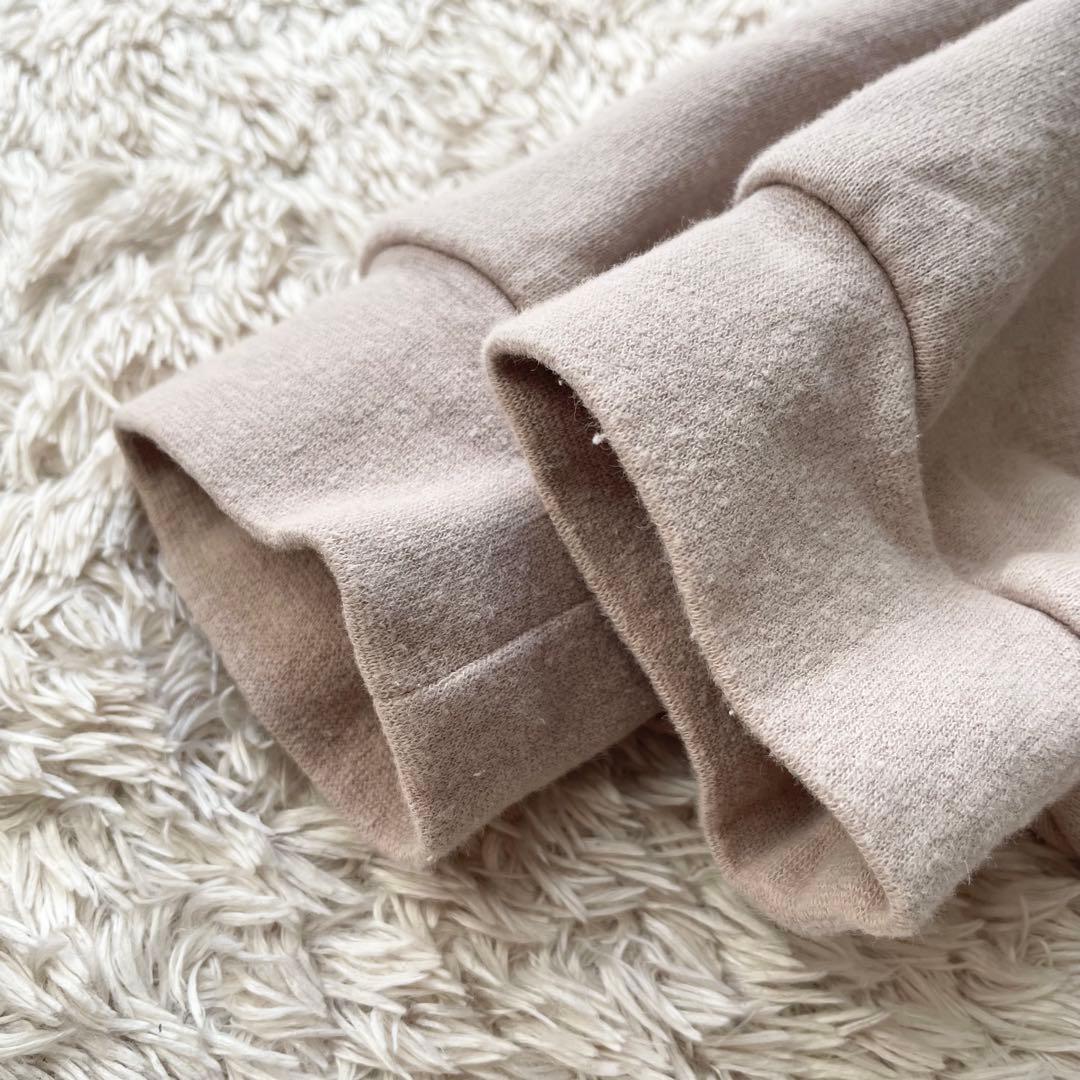 ネストローブ upcyclelino ワイドスウェット 2 ベージュ