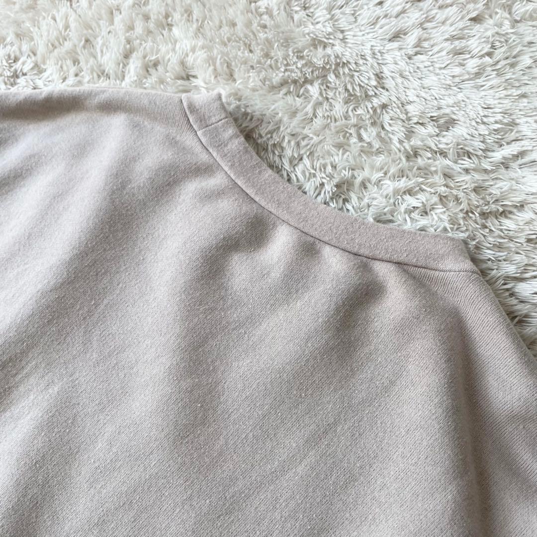 ネストローブ upcyclelino ワイドスウェット 2 ベージュ