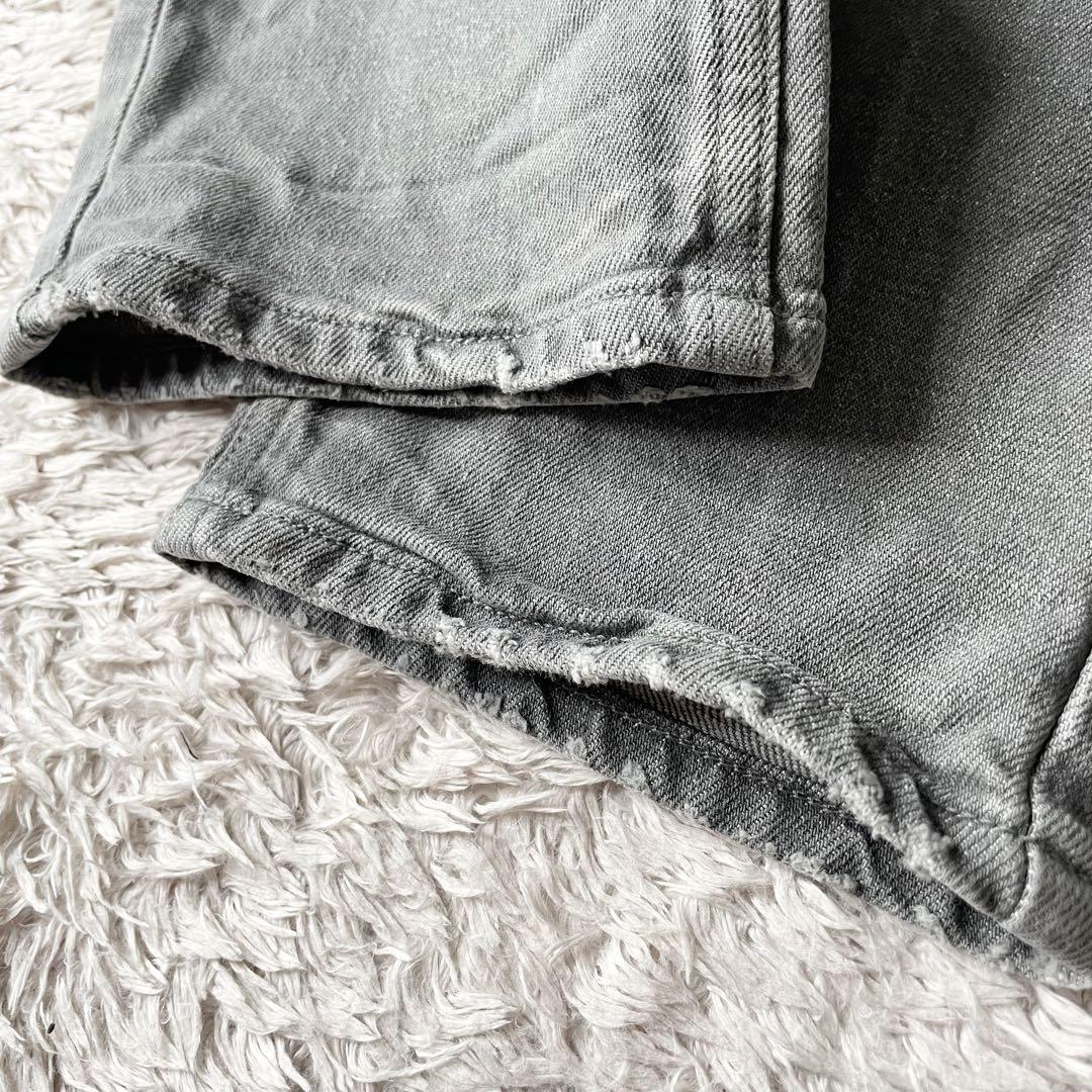 アッパーハイツ 極美品 THE NINTEY'S デニム ジーンズ 24 グレー