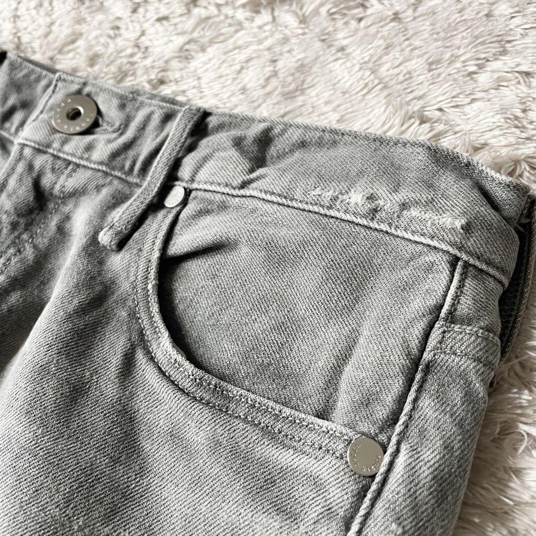 アッパーハイツ 極美品 THE NINTEY'S デニム ジーンズ 24 グレー