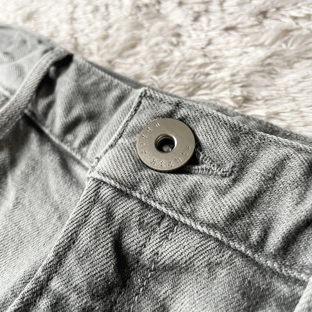 アッパーハイツ 極美品 THE NINTEY'S デニム ジーンズ 24 グレー