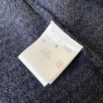 ヒューマンウーマン 極美品 コットンパイルジャケット M ネイビー