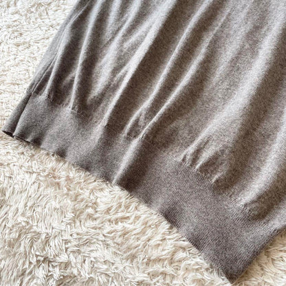 パパス 極美品 PAPAS + ニットベスト M ブラウン