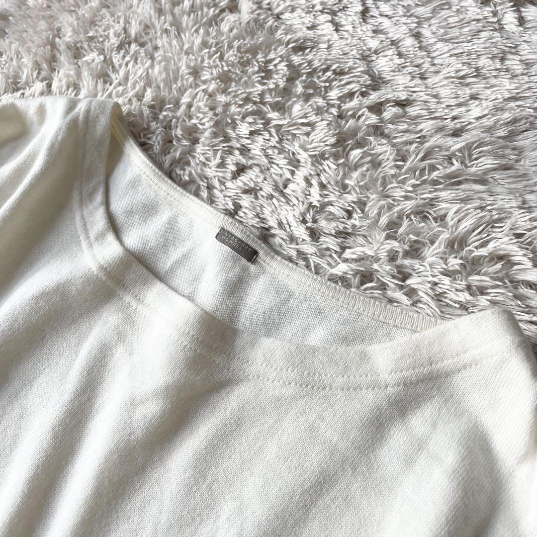 マーガレットハウエル 美品 ソフトカシミヤコットンニット F