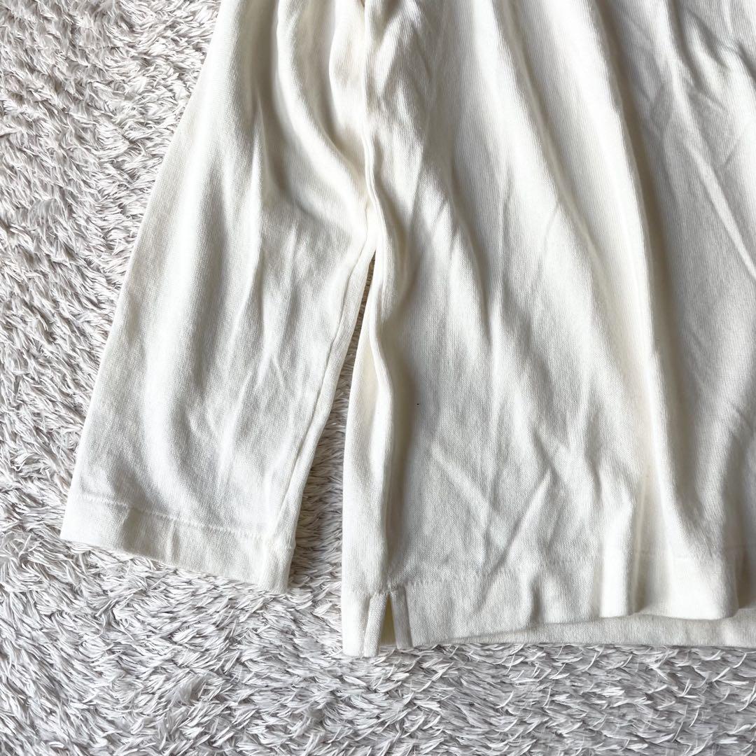 マーガレットハウエル 美品 ソフトカシミヤコットンニット F