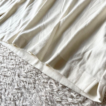 マーガレットハウエル 美品 ソフトカシミヤコットンニット F